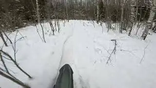 Studded Tires On Stark Varg EX - Kukemetsa Enduro Lap