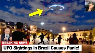 Massive UFO Sightings in Brazil Causes Panic‼️😨 Real UFO Footages 2025