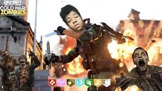 CALL OF DUTY COLD WAR DIE MACHINE KNIFE ONLY CHALLENGE WITH FRIEND(+ OUTBREAK GAMEPLAY )