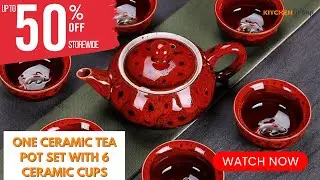 This One Ceramic Tea Pot Set Guarantees Best Quality
