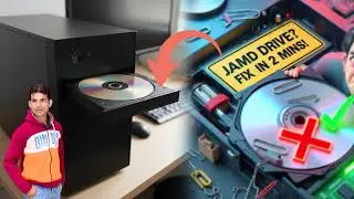 PC Jam DVD Writer Kaise Khole | How to Open Stuck DVD Driver in 2 Minutes | computer jam dvd player