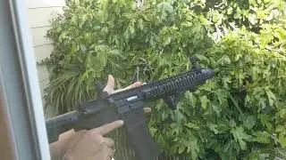 Crosman DPMS SBR full auto test