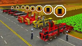 Fs 18 Multiplayer ! Fs18 All Types Harvesting | Farming Simulator 18 Gameplay || Timelapse #fs18