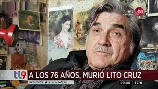 A los 76 a&ntilde;os, muri&oacute; Lito Cruz