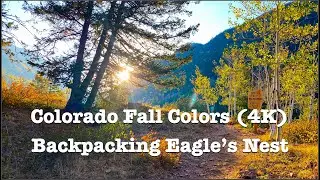 Gore Lake Off-trail & Red Peak Ascent - 2020 Vail, Colorado Fall Colors in 4K