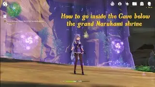Go to the Cave Below the Grand Narukami Shrine | Genshin Impact Quest Guide