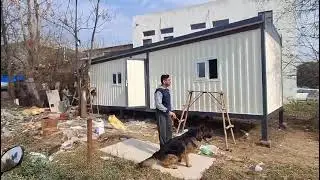 Luxury Living in a Box! 🏠 Full Walkthrough of our Latest Container Home in Haryana