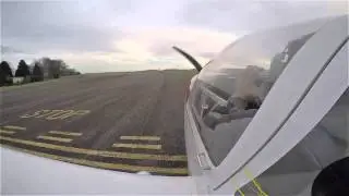 motorglider navigation flight No7- 100km to Sackville and back