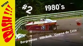 Crashes Auto Hillclimb 2 | Havoc Rollovers Mistakes Accidents Funny | Summary 80's and 90's | Rallye