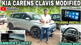 2025 KIA CARENS CLAVIS MODIFIED BASE TO TOP✅WITH PRICING✅KIA GENUINE ACCESSORIES ✅ CRUISE CONTROL#yt