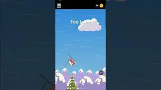 ⛷️Ski Jump Android Free game High Score part 14 #shorts #skijump #gameplay