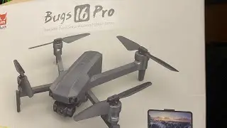 MJX Bugs 16 pro распаковка и первый полёт (тест)