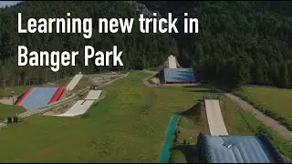 Learning New Snowboard Tricks in Banger Park