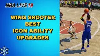NBA Live 19 Best Wing Shooter Icon Ability Upgrades
