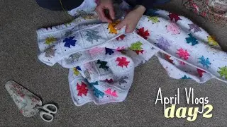 Getting Stuff Done! Spring Cleaning & Mending 🪡🍰 &bull; April Daily Vlogs