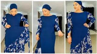 WRAPPER GOWN || Side Ruffles || Flounce Wrapper Gown ||Cutting and Stitching