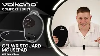 Gel Wrist Guard Mousepad | Comfort Series | Volkano