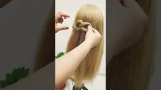 Hairstyle | decent hairstyles for ladies | chain braid hairstyle | front variation hairstyle