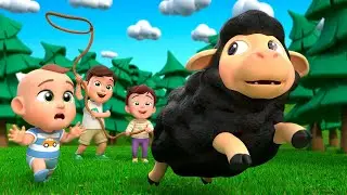 Baa Baa Black Sheep🐏Farm Trouble – Catch the Sheep!🐑Almama Kids Songs & Nursery Rhymes