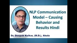 NLP Communication Model Causing Behavior&Results Dr Kelkar Sexologist Psychiatrist Mental Illness ed