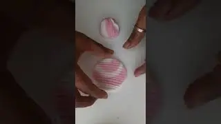 How to make fondant sea shell #shorts #shell #topper
