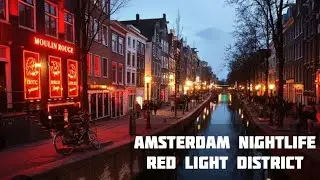 Amsterdam Nightlife| ￼Red light area| ￼Amsterdam Central station | October 2024 | Netherlands