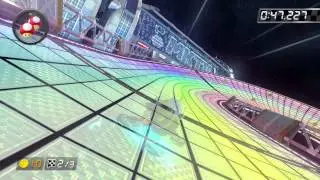 Rainbow Road - 2:03.439 - かもし (Mario Kart 8 World Record)