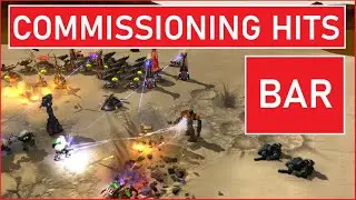 TheCommissioner & Dr Uranu vs Barbarian | No Commentary | Player View - Beyond All Reason [BAR]