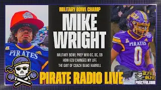 Mike Wright on the Military Bowl, his time at ECU , and what&rsquo;s next in his career