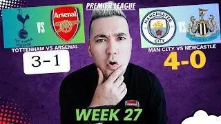 PREMIER LEAGUE *WEEK 27* PREDICTIONS
