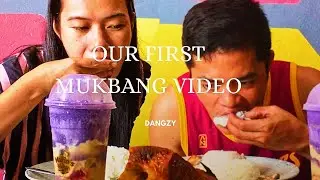MUKBANG VIDEO: EATING GRILLED CHICKEN (CHOOKS-TO-GO) AND FILIPINO DESSERT (HALO-HALO) #mukbang #food