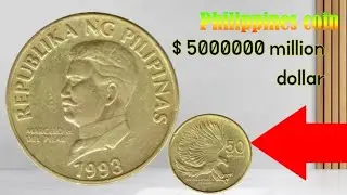  Rare 1993 Philippines 50 Sentimos Coin Worth $54!Old Coin Vault Discovery Value & History Explained