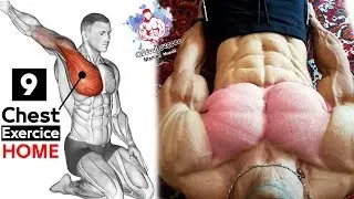 9 Chest Workout at Home | BEST Exercises