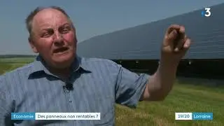 19/20, F3 Lorraine - photovoltaïques , l'Arnaque