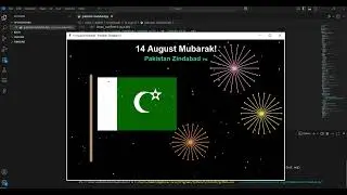 Python Turtle Celebrates Pakistan Independence Day