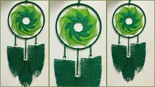 Woolen Dreamcatcher | DIY Wall Hanging | Handmade Craft Tutorial