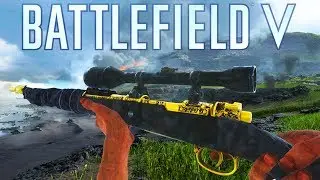 Kar98K SNIPING Battlefield 5 Pacific