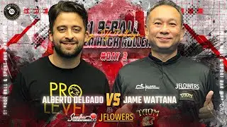 S1 9-BALL SUPER HIGH ROLLER 🏆✨️ Alberto Delgado vs Jame Wattana