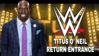 WWE TITUS O' NEIL RETURN STAGE ANIMATION: by WWE STAGE 2022