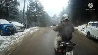 kasol to toss.. winter raid.snow fall.wiht.. hero Impulse