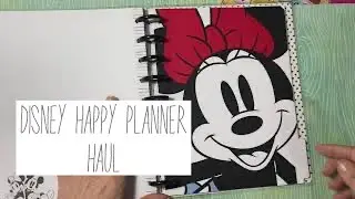 Disney happy planner haul from Michael&rsquo;s