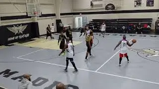 Flint, Michigan 40 &Up Men's Basketball League. First time player Mic'd up featuring Jajuan Cooley. 