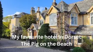 My favourite hotel in Dorset and for many celebrities recently!: The Pig on the Beach in Studland