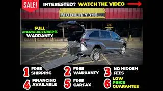NEMT Dream Deal! ADA/TLC Brand New Toyota Sienna Van w/ FREE Shipping $67,995- Gray