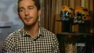 Shia Labeouf on Access and Extra 6/22/09