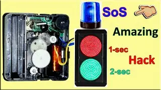 How To Make Dual Clock Timer Circuit Using clock Machine, 1 Sec Led Flasher Circuit, Led Flasher