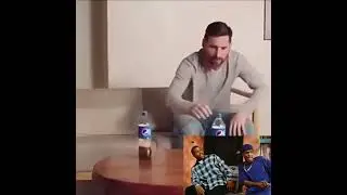 Messi Bottle Flip Trickshot😂