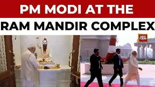 PM Modi Offers Prayers At Ayodhya's Ram Mandir Complex, Visits Saptamandir | India Today News