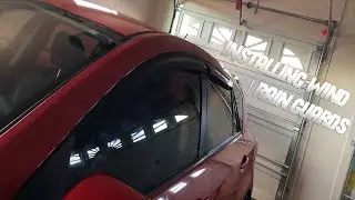INSTALLING WIND / RAIN GUARDS | Mazdaspeed 3