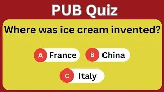 Are You Good In General Knowledge? | The Ultimate General Knowledge Quiz!  | PUB Quizzes | Trivia GK